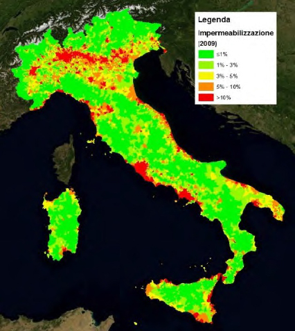 Il Paese ha bisogno di una legge sul consumo di suolo