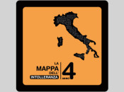 mappa dell'intolleranza ebrei