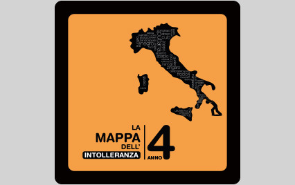 mappa dell'intolleranza ebrei