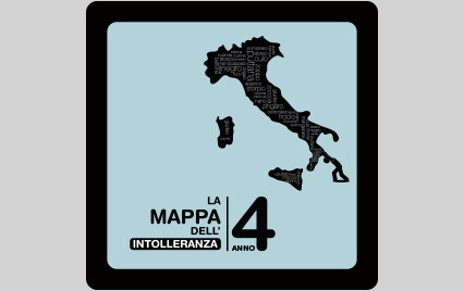 mappa dell'intolleranza xenofobia